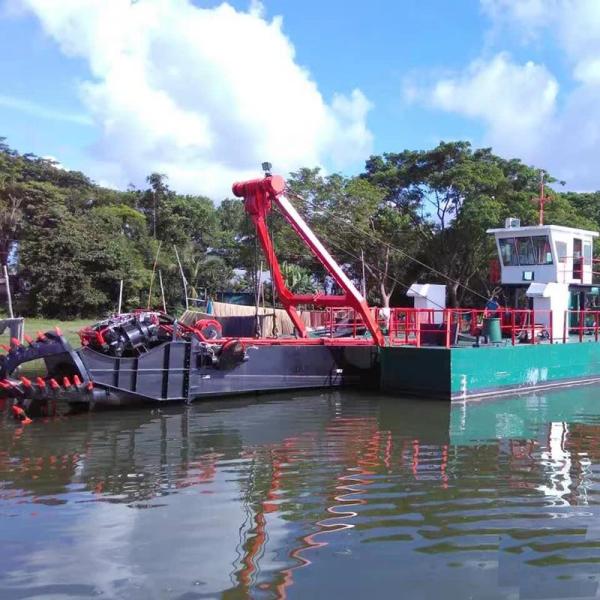 24 Inch Cutter Head Suction Mud Dredging Boat For Dredging