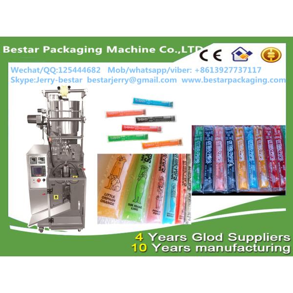 Automatic ice pops,pouch filling machines vertical packing machine bestar packaging machine