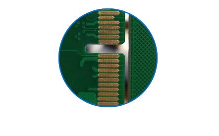 Rigid Flex Multilayer PCB Board FR4 PI 6 Layer ENIG Gold Finger Finished