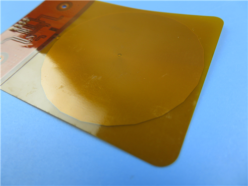 Double Sided Flexible PCB Coil Flexible Circuit Polyimide PCB with Immersion Gold for RFID Sensor