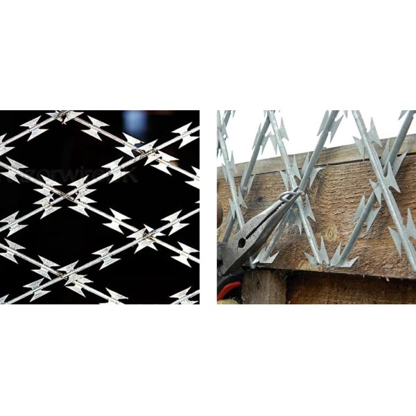 welded razor wire