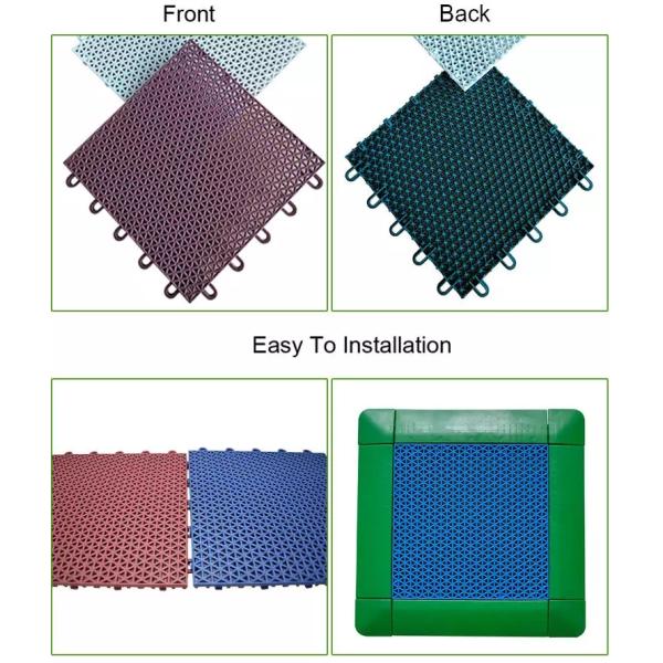 Multi-functional Interlocking Modular Flooring Pure PP Removable