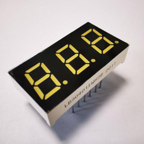 7 Segment LED Display 0.4inch Common Anode Ultra White for Temperature Indicator