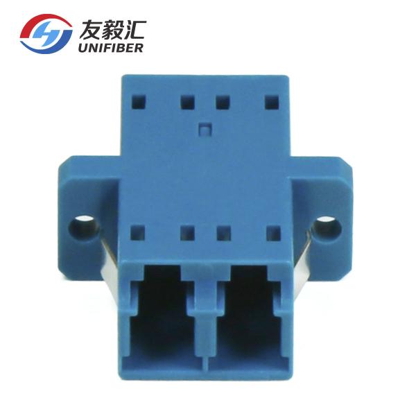 LC/UPC To LC/UPC Duplex SC Footprint Fiber Optic Coupler
