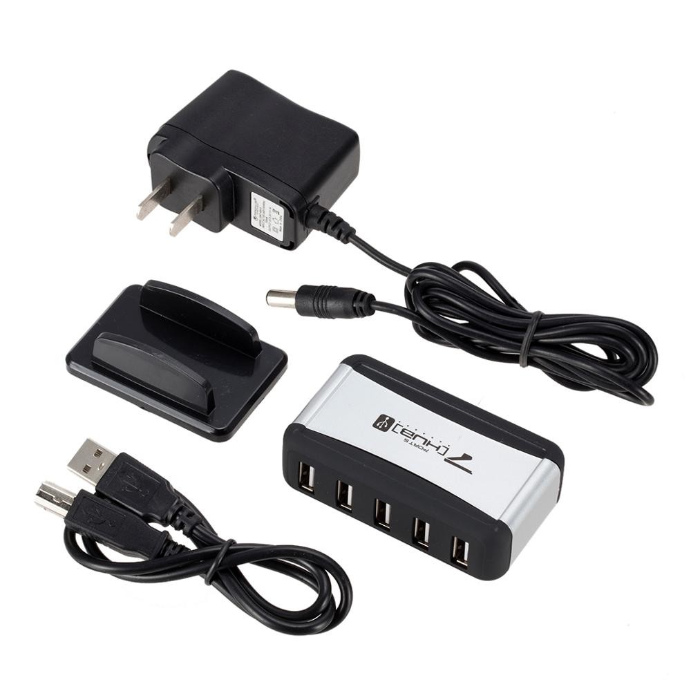 Mobile Devices Type C 7 Port Mouse Kb USB 2.0 Hub