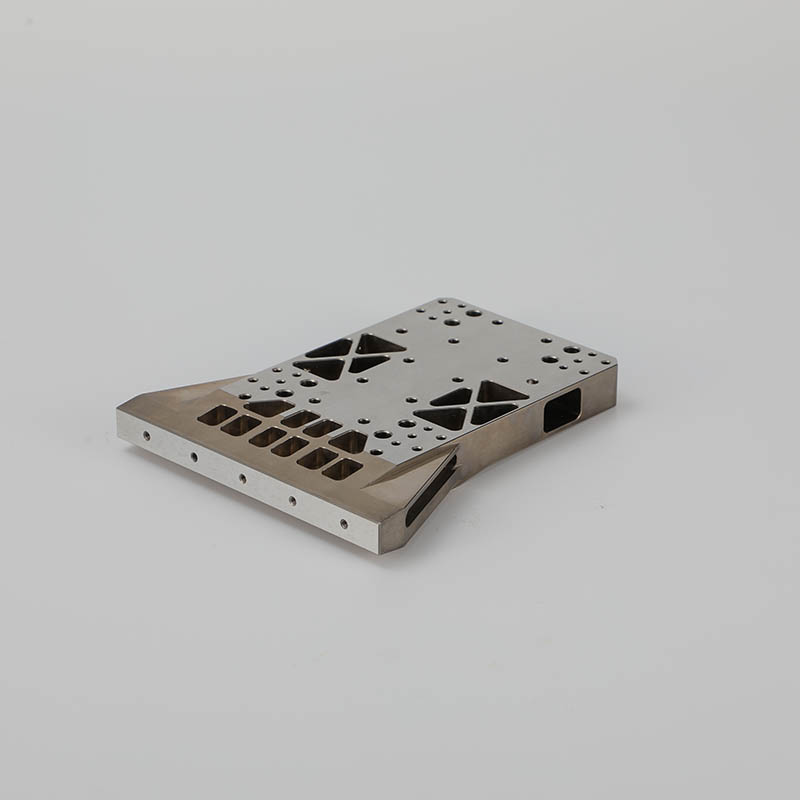 Customized Processing Silver Hollow Parts Precision CNC Components Industrial Equipment Providing Custom Manufactured Machinery