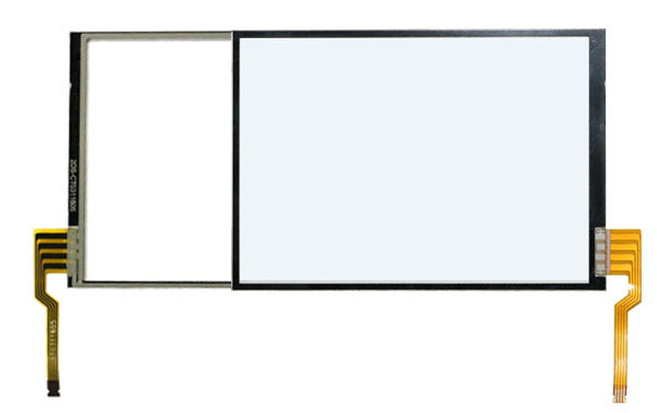 Conductive ITO Analog Resistive Touch Screen LCD Panel 3.1 Inches With 4 Wire