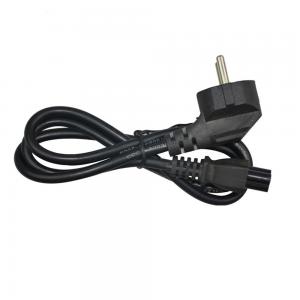 China Copper PC Laptop Power Cord 3 Wire 3 Pole European Power Cord 220v 110v on sale