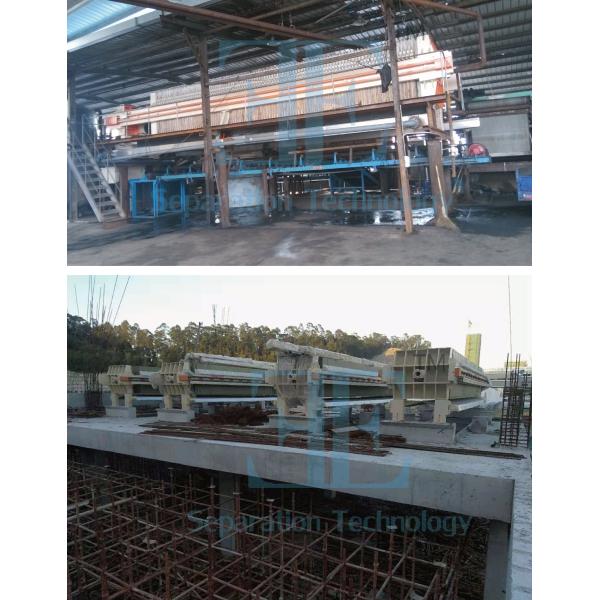 Manual Sludge Dewatering Filter Press 2m2 220V-415V