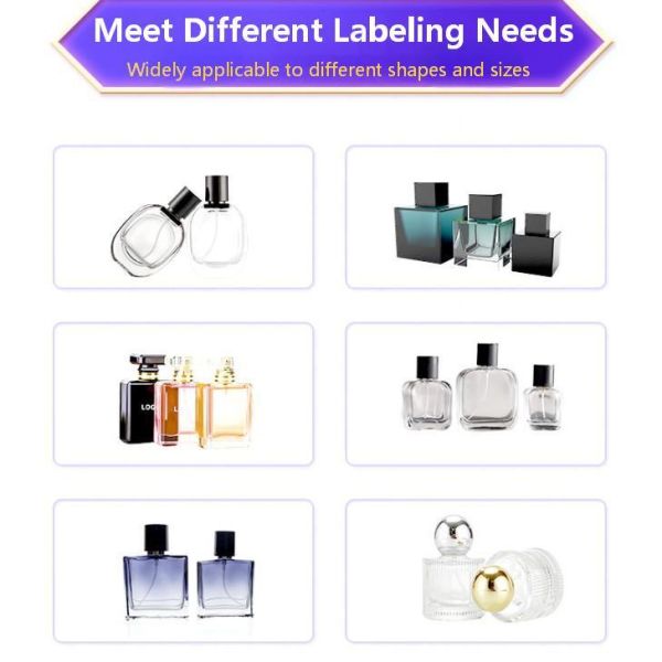 Full Automatic Round Bottle, square Bottle, Flat Bottle, Various Bottle Types, Glass Bottles Applicable Labeling Machine CH-302D1
