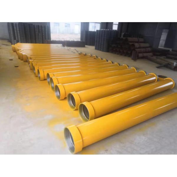 Drawstring Concrete Tremie Steel Pipe 273 Mm Construction Material For Piling