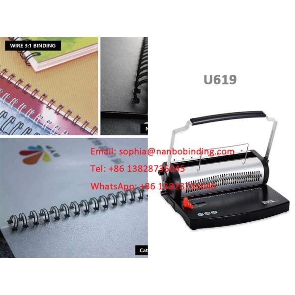 Wire 3/1 20 Sheets LTR B5 Paper Hole Punching Machine