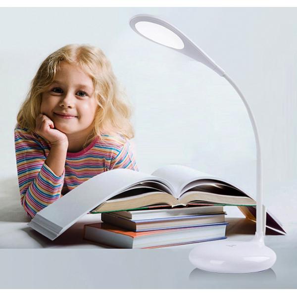 Brightness Adjustable Smart LED Table Lamp 5000 - 6000K Color Temperature