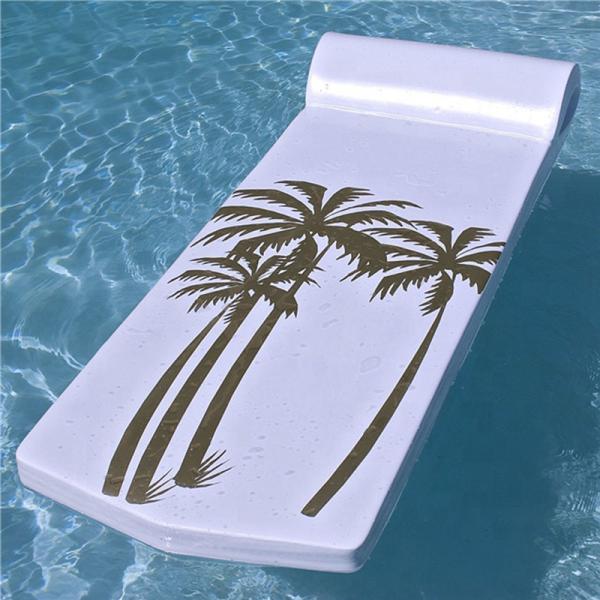 Rubber Waterproof Vinyl Coating Foam Pool Floats UV Resistant