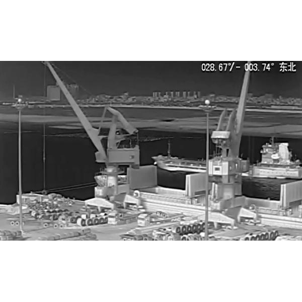 High Resolution Fishery Safety Dual Thermal Camera With IP Control Electronic System