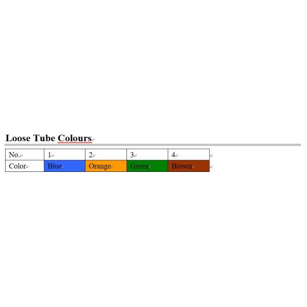 G652D Aerial Fiber Optic Cable
