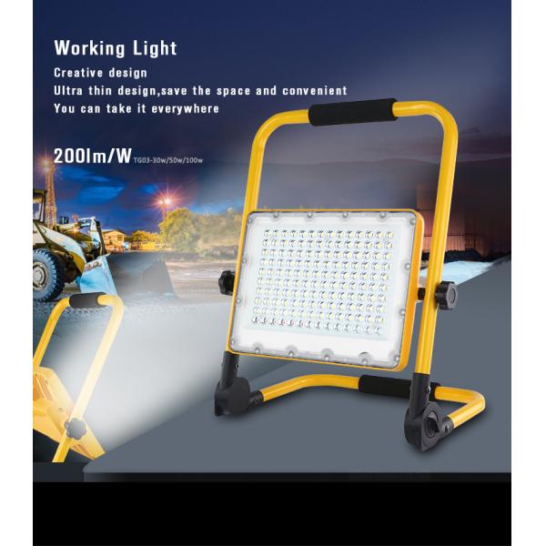 Factory Direct IP65 Waterproof Portable Work Light Bracket Lamps Can Be Retractable USB Charging LED Work Light
