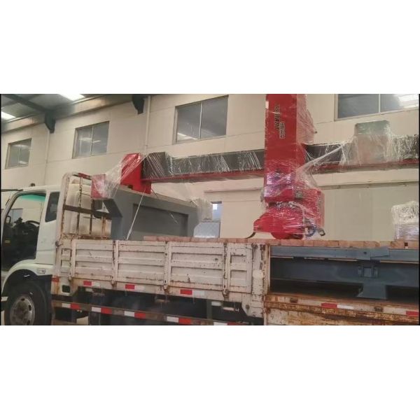 3 Axis Bridge Cutting Machine for Marble Motor-Driven Operation 3200mm Max Cutting Length Dual Voltage (380V/220V) Stone CNC