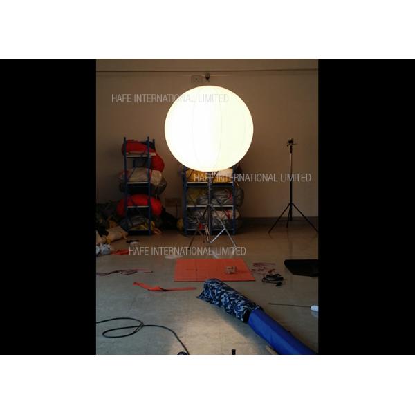 2000 Watt Halogen Balloon Event Space Lighting , Tripod Adjustable Led Moon Ball Light