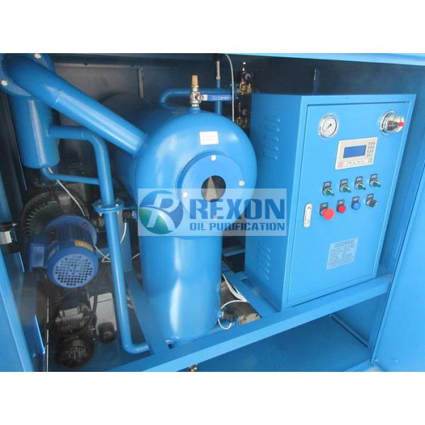 High Precision Oil Purification Machine Vacuum Oil Dehydration Automatic Foaming Elimination
