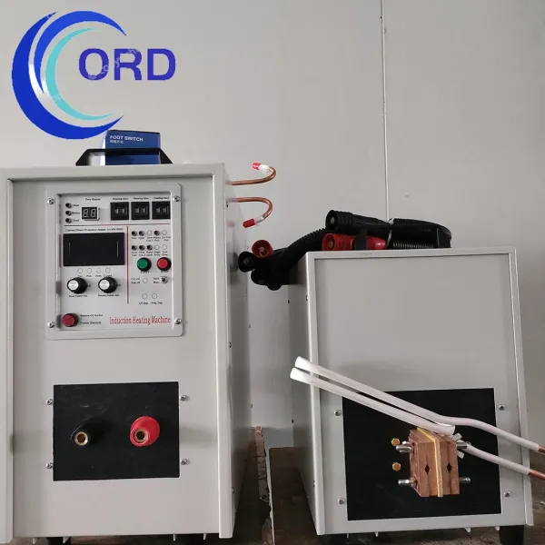 China Supply IGBT Super Audio Frequency Induction Heating Machine Application for Soldering Welding Brazing Hardening Quenching Tempering Smelting