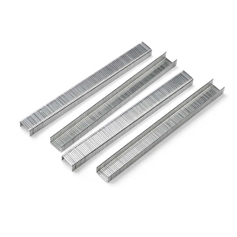 1008J Rustproof U-Type Pneumatic Staples Woodworking Gun Nails for Sofa Furniture & Industrial Packaging