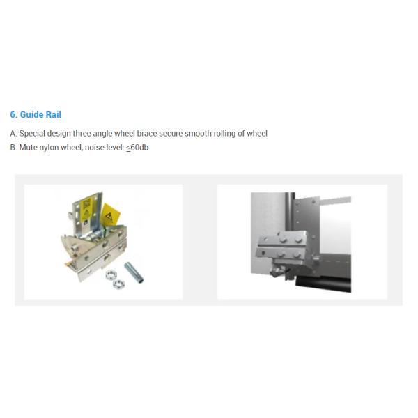 Automatic Electric Overhead Sectional Door Warehouse Thermal Insulated Metal Loading Dock