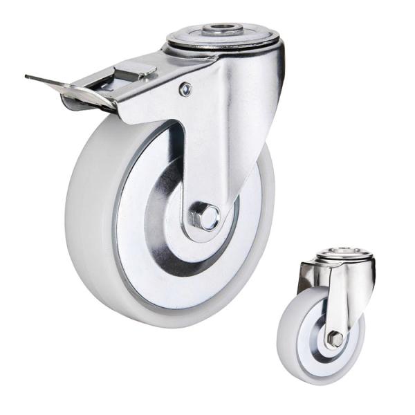 3inch 110lbs Loading Industrial Casters With Dust Covers