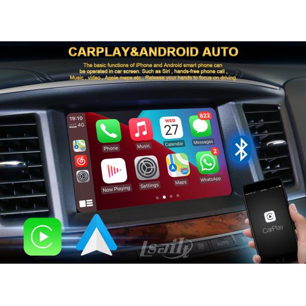 4GB PX6 Nissan Pathfinder Android Car Audio Interface with CarPlay, Android Auto,NetFlix for Armada