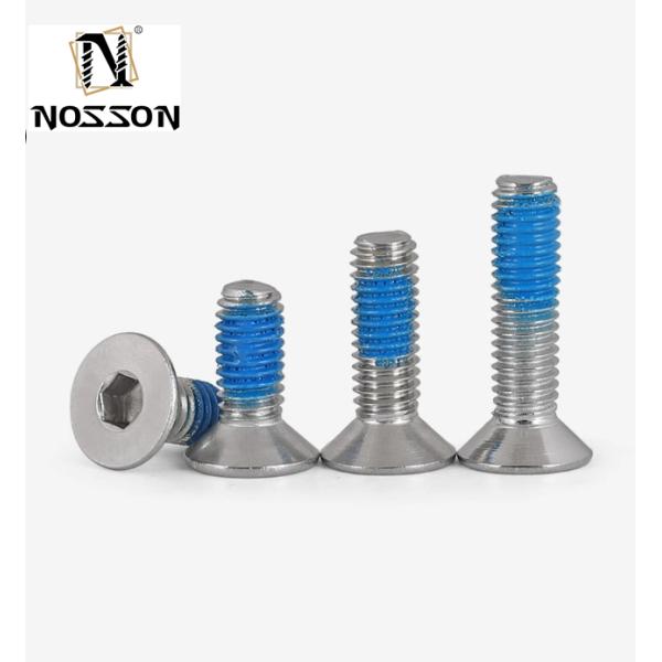 ISO Standard Chrome Plated 18-8 Stainless Steel Thread-Locking Socket Head Screws for Optimal Performance