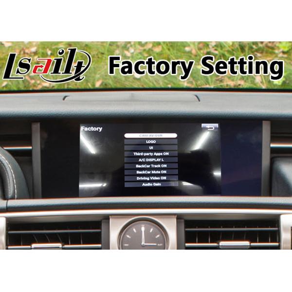Lsailt Android Navigation Box for Lexus IS 200t Mouse Version 2013-2016 , Video Interface Apple CarPlay