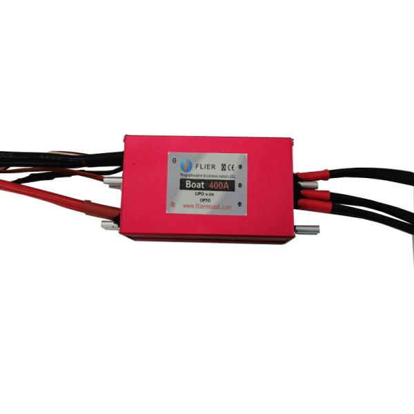 Program Waterproof Rc Surfboard Esc 22S 400A Red Cover Ne Cd For Boat