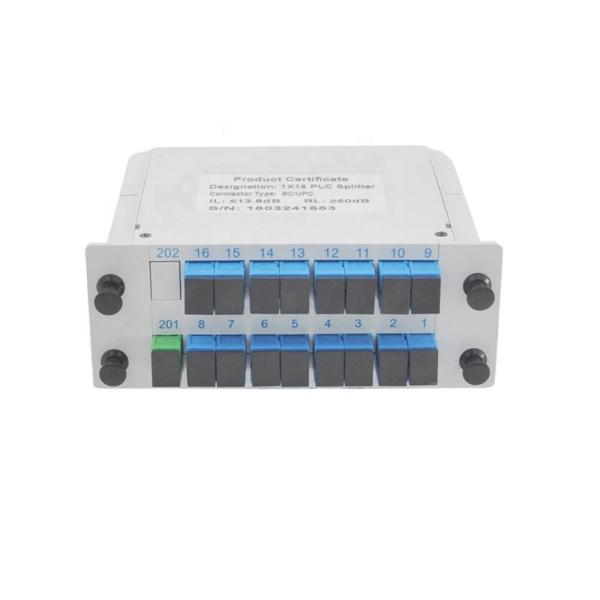 LGX Cassette Type 1x8 Fiber Optic Splitter