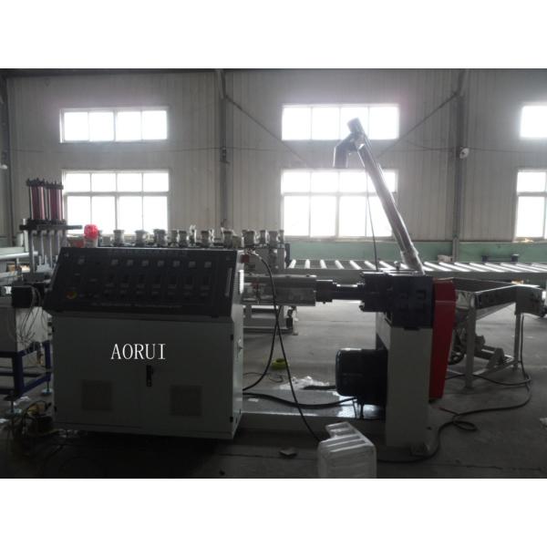 Single Screw Double Stage PE Plastic Pelletizing Machine with PLC Control System