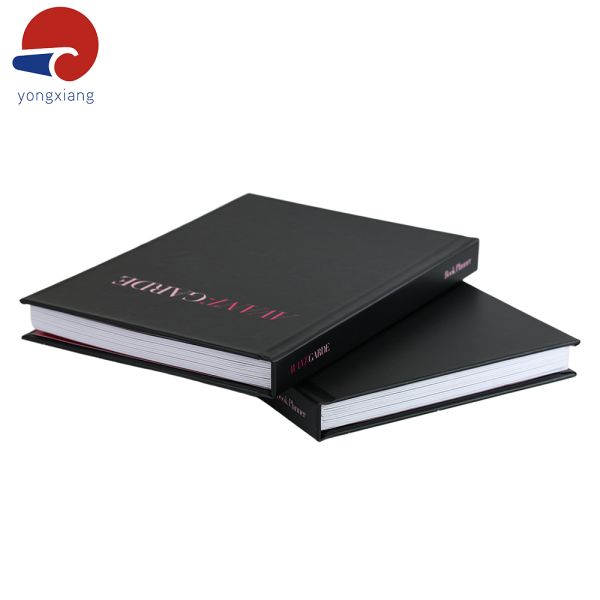 Lightweight Business Planner Notebook Black Custom Hardcover Notebook