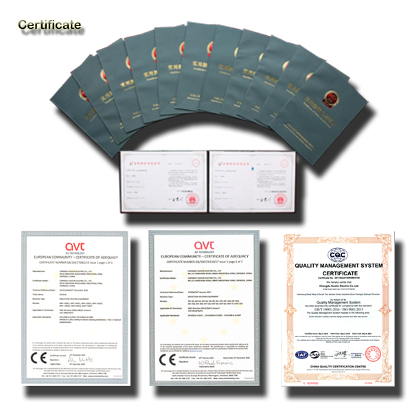 Duolin Medium Frequency Induction Heating Equipment For Forging Preheating 3 T/hour