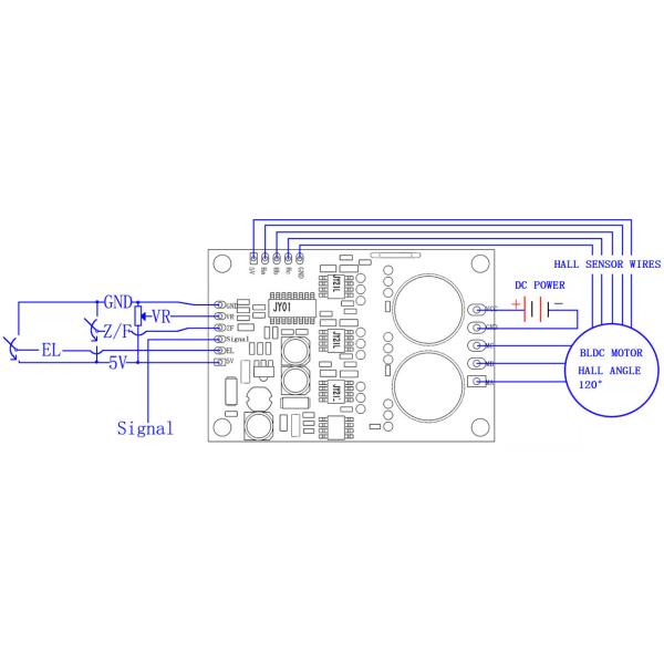 V7.5E Hall Brushless DC Motor Driver