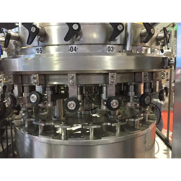 Carbonated Drink Gas Can Filling Machine Electric Driven Automatic Grade