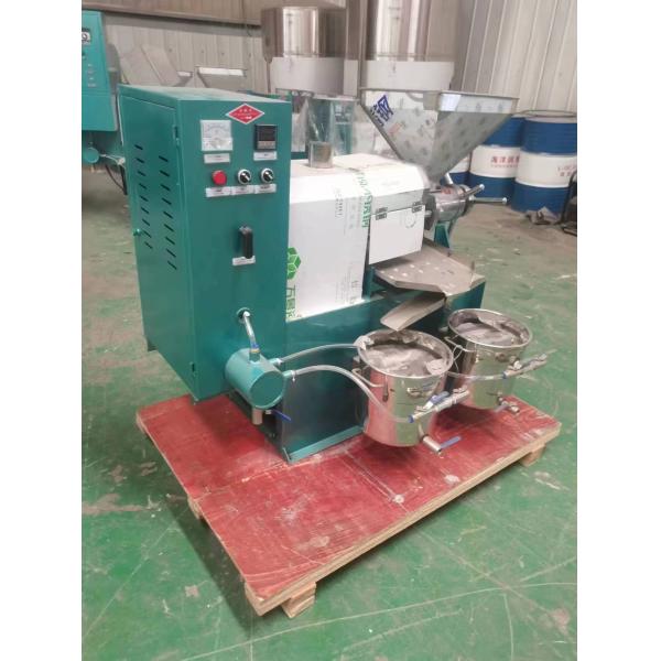 220v Automatic Oil Press Machine 3-6kg/H Temperature Control 0-300℃