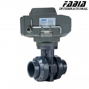 Quality FABIA Electric High Pressure Soft Seal Ball Valve for sale