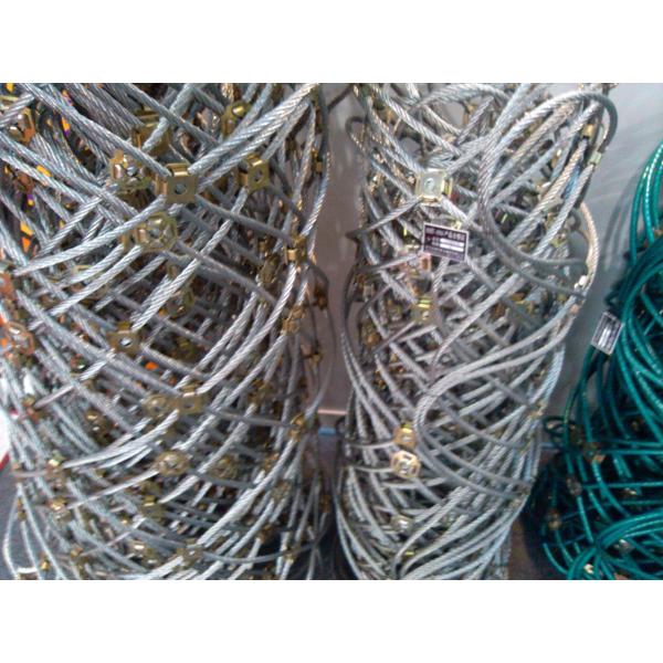 316L Stainless Steel Metal Wire Rope Mesh 8m Width 30X30 For Protecting Zoo