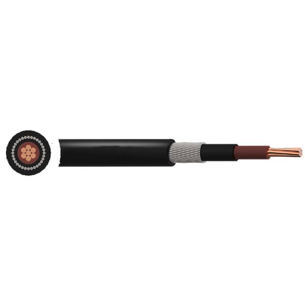 600 / 1000V Galvanized Single Core Cable , XLPE Shielded Outdoor Armoured Cable
