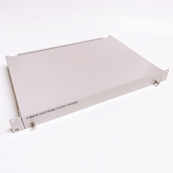 Fix Type 24 Ports SC Simplex Fiber Optical Patch Panel 1U 19 Inch Rack Mount Distribution Box