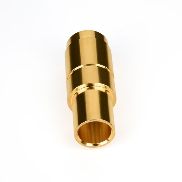 Silver Plated Copper Pin with Milled Flat, High Precision CNC Machined Electrical Connector Terminal