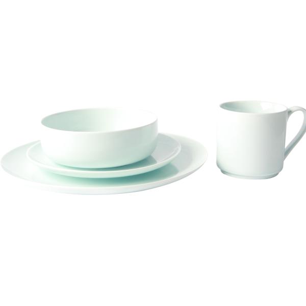 Daily Used Matte Color Glazed 16pcs Dinnerware with Gift Box
