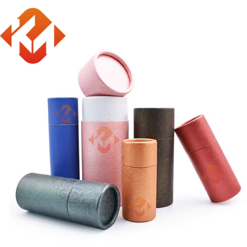 UV Resistant Kraft Paper Tube Box Moisture Proof Recycled Cardboard Tubes