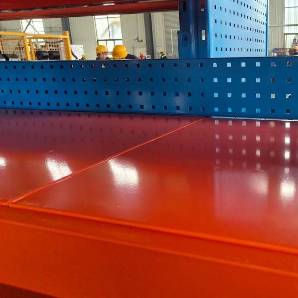 5 Shelves Warehouse Storage Rack Metal Boltless Industrial Shelving Customized Width