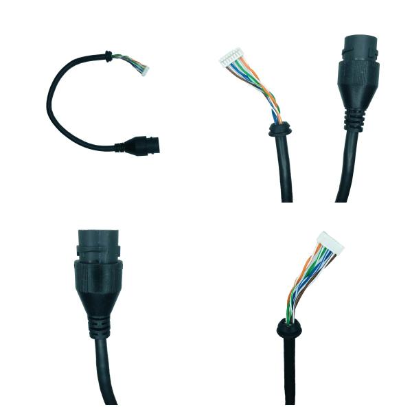 Double Shielded IP Camera Cable 170/35mm Length for Hassle Free Compatibility 001