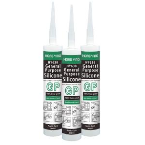 280ml 300ml Acetic Silicone Sealant Waterproof Glue General Purpose