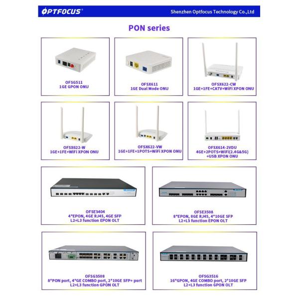 100Mbps 2LAN RF Output CATV Dual Mode ONU For Huawei Olt